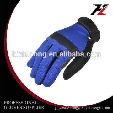 Warm and safety Micro fiber anti-impact mechanical gloves